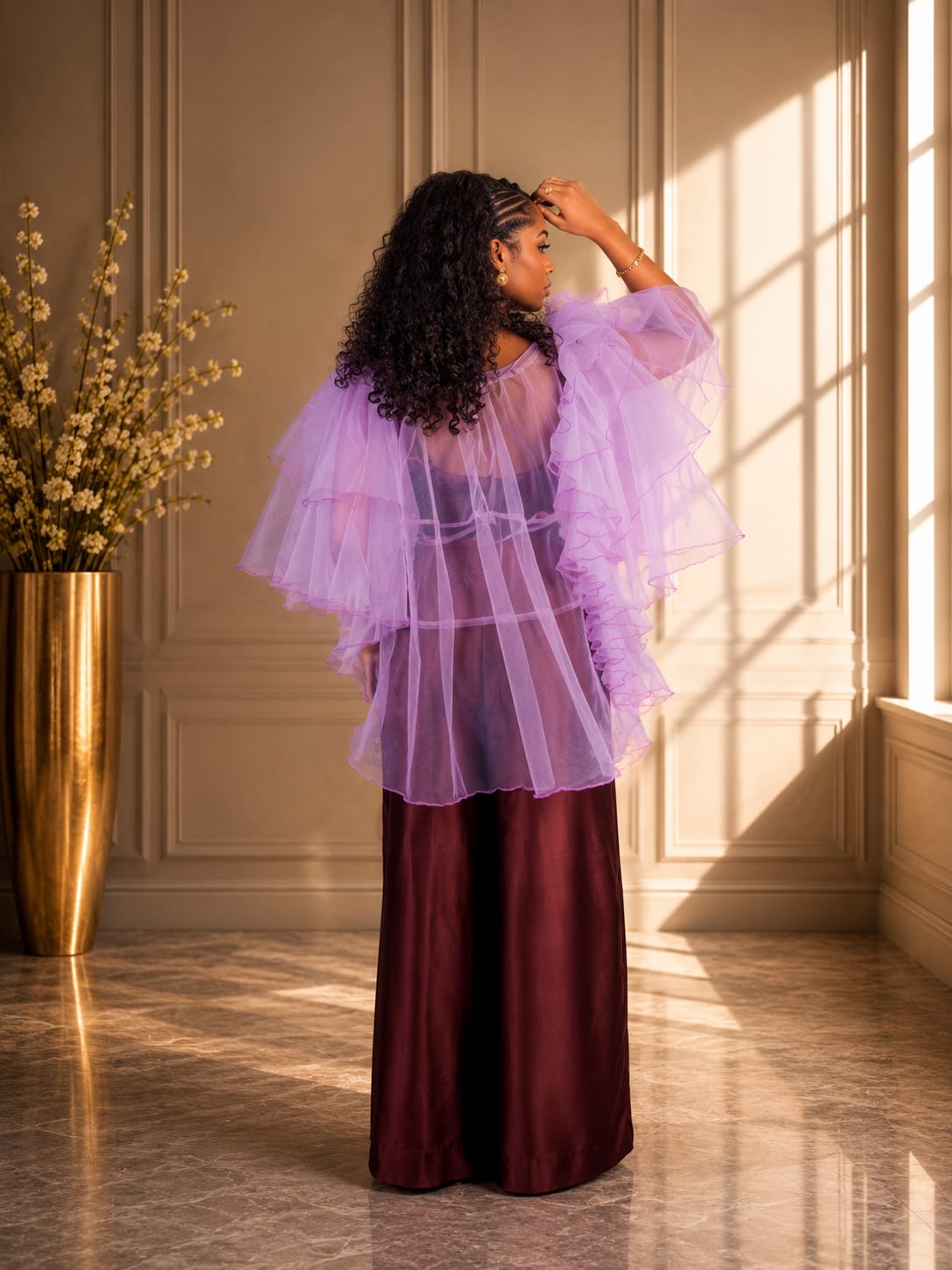 Purple Illusion Top